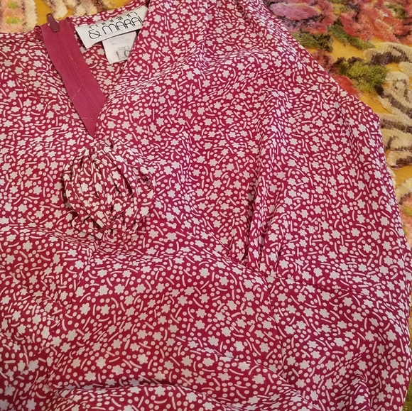 VINTAGE 90S SHEER 1930S INSPIRED MERMAID DRESS - Picture 2 of 12